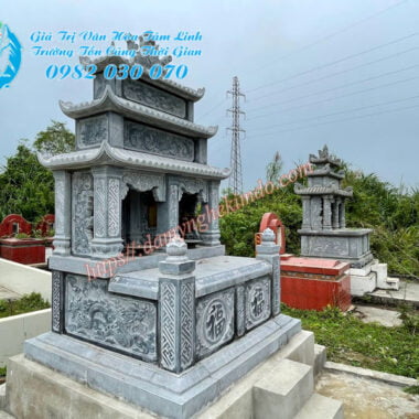Mộ đá 3 mái, Mộ đôi đá, Mộ đá đôi, Mộ đá đôi 3 mái, Mộ đôi đá 3 đao.