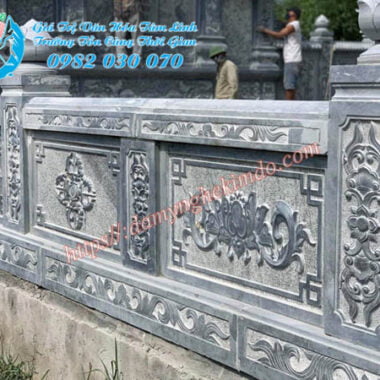 Hàng rào lan can đá, Lan can đá, hàng dào đá, Tường rào đá