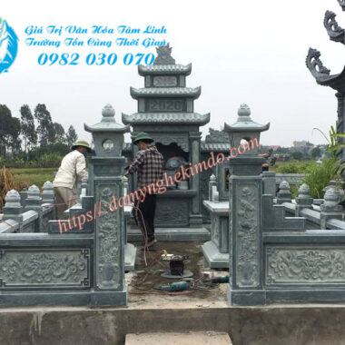 Khu lăng mộ đá xanh rêu nhỏ, Khu lăng mộ đá đẹp