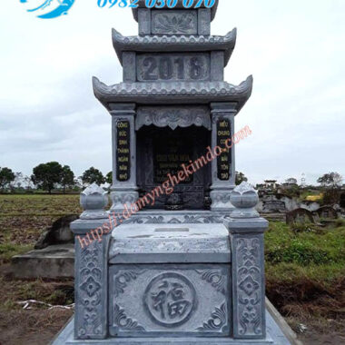 Mộ 3 mái đá, mộ đá 3 đao, mộ đá đài loan, mộ đá đẹp