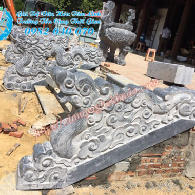 Rồng mây đá, rồng thật đá, rồng đá bò bậc, tượng rồng đá, con rồng đá