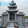 Lắp đặt Khu lăng mộ đá nhỏ 13m2 tại Thái Bình.
