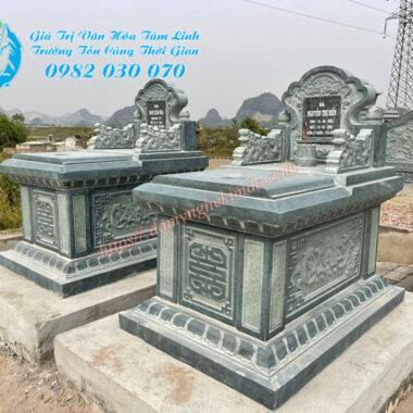 Mộ ngai đá, Top những mẫu Mộ đá, Lăng mộ đá đáng làm nhất 2023,Mẫu mộ bành đá xanh rêu đẹp, Mộ đá tam sơn