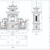 Bản thiết kế Lăng thờ đá